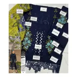 Premium Embroidered Ladies Suit - Design 069