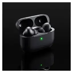 Black True Wireless Earbuds with Charging Case